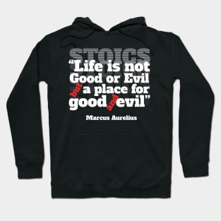 Stoic Quote by Marcus Aurelius Hoodie